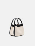 PEDRO Dana Canvas Bucket Bag - Black Canvas