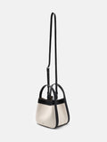 PEDRO Dana Canvas Bucket Bag - Black Canvas