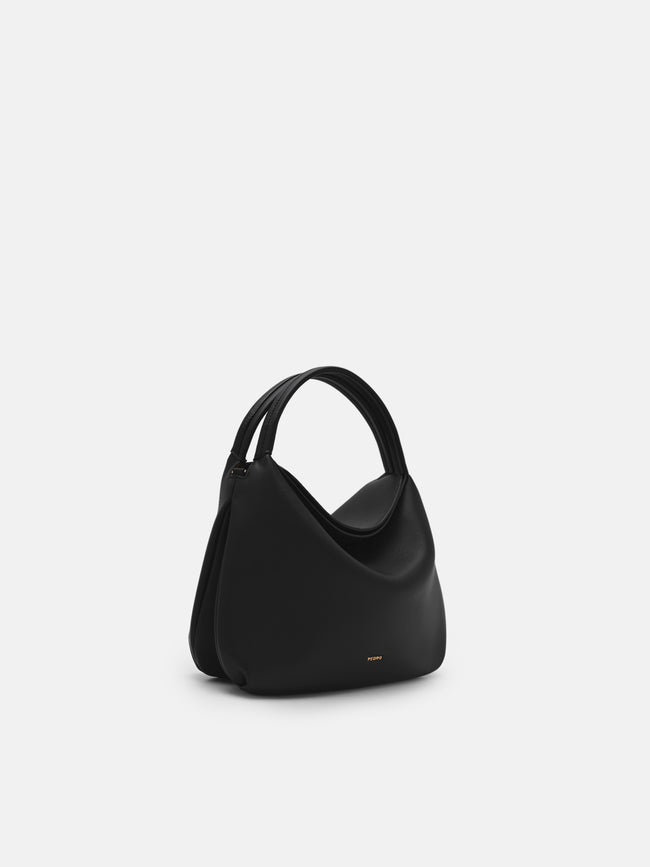 PEDRO Leather Hobo Bag - Black