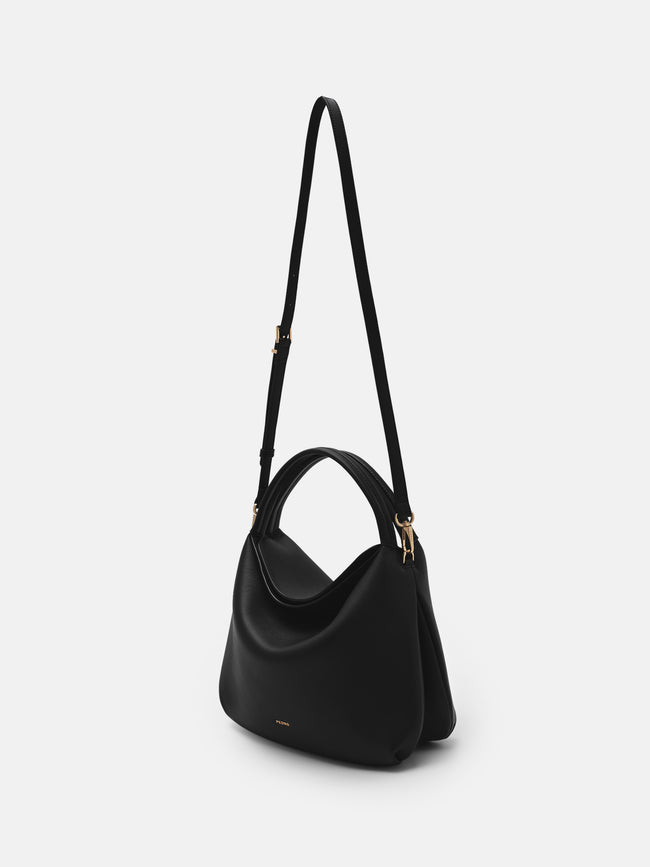 PEDRO Leather Hobo Bag - Black