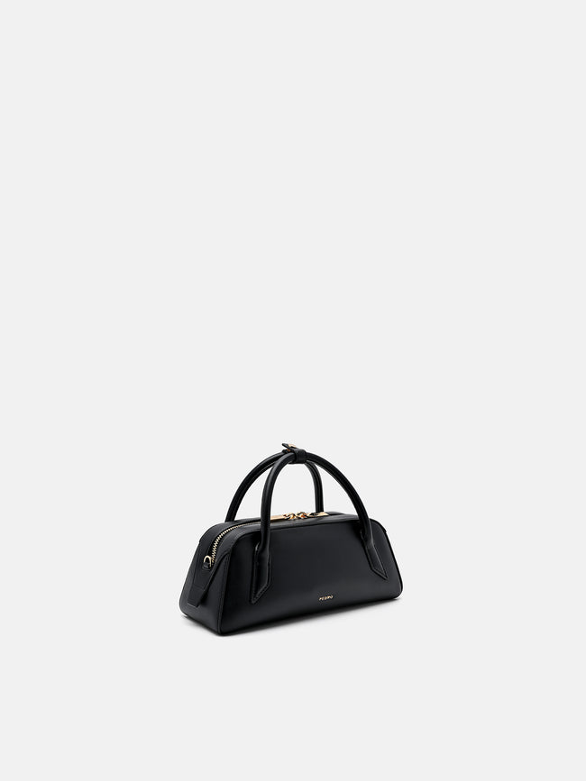 PEDRO Serif Handbag - Black