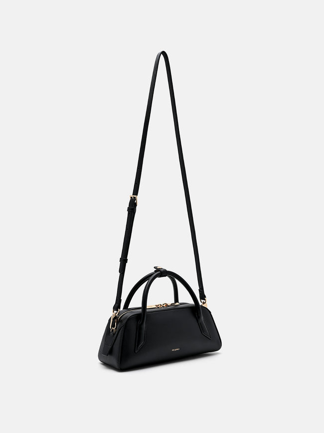PEDRO Serif Handbag - Black