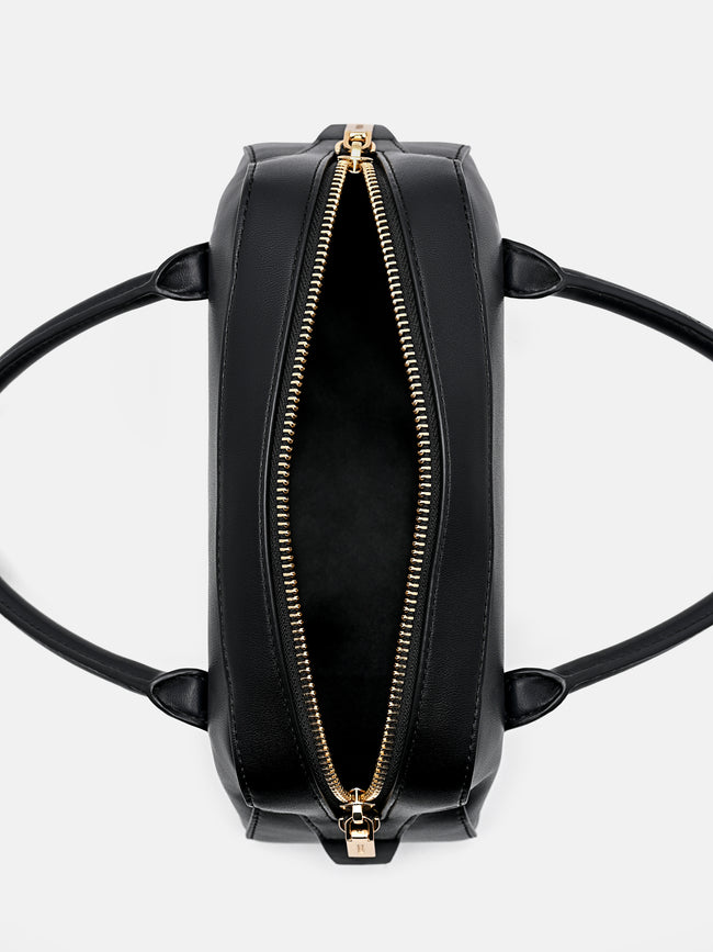 PEDRO Serif Handbag - Black