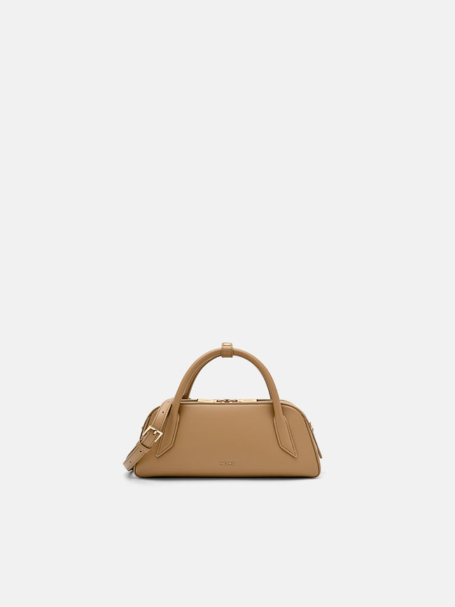 PEDRO Serif Handbag - Camel