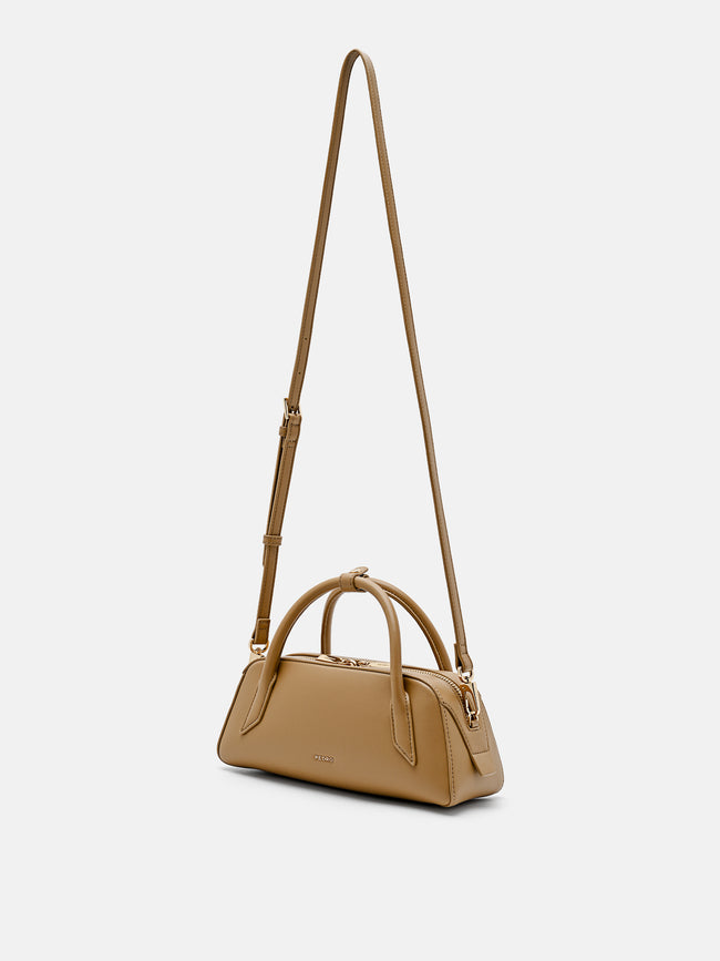 PEDRO Serif Handbag - Camel