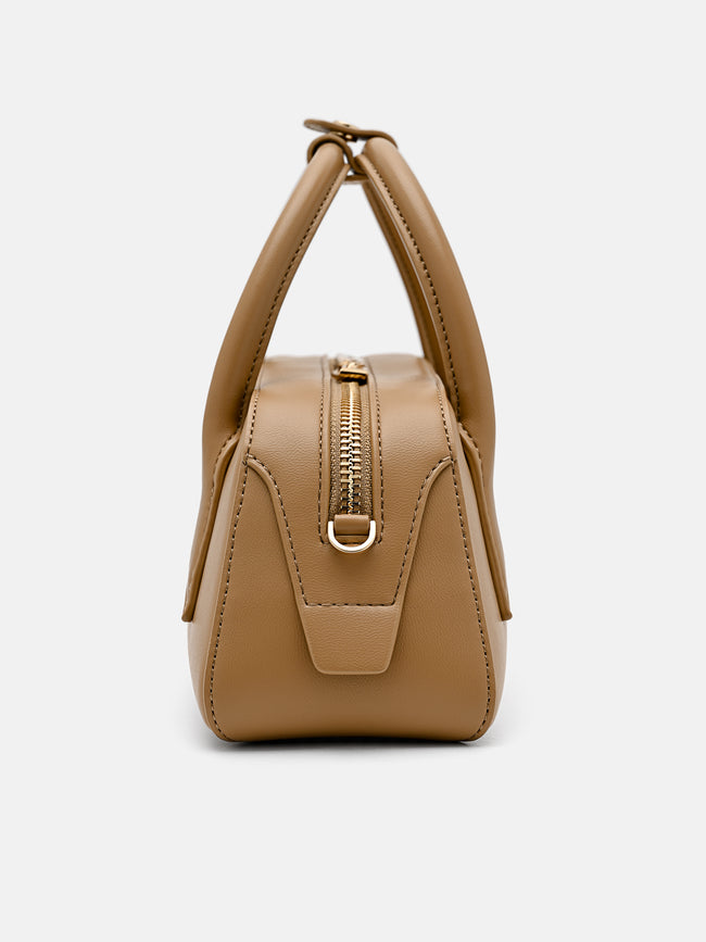 PEDRO Serif Handbag - Camel