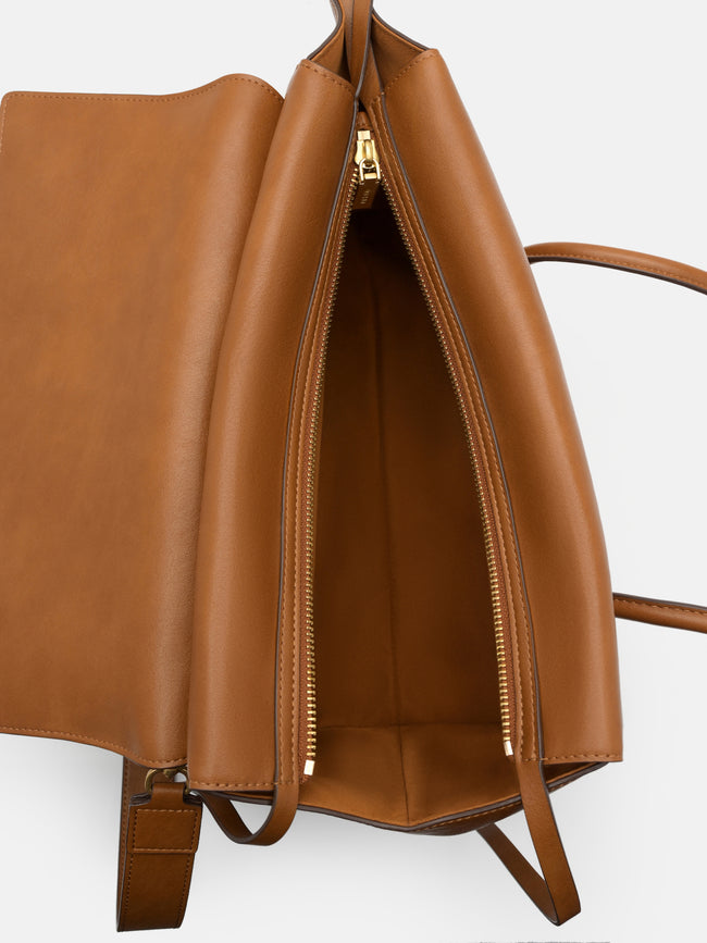 PEDRO Hitch Handbag - Cognac