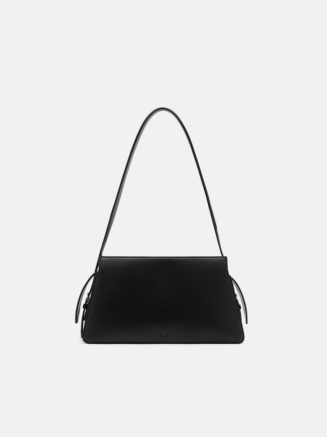 PEDRO Geometric Shoulder Bag -  Black