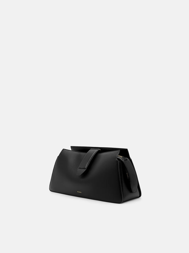 PEDRO Leather Shoulder Bag - Black