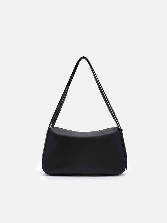 PEDRO Leather Shoulder Bag - Black