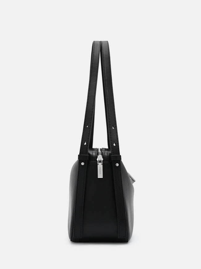 PEDRO Leather Shoulder Bag - Black