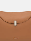 PEDRO Leather Shoulder Bag - Cognac