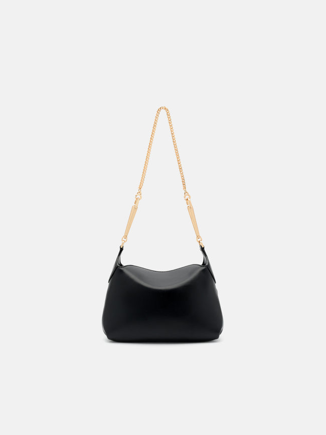 PEDRO Horsebit Shoulder Bag - Black