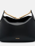 PEDRO Horsebit Shoulder Bag - Black