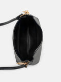 PEDRO Horsebit Shoulder Bag - Black