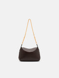 PEDRO Horsebit Shoulder Bag - Dark Brown