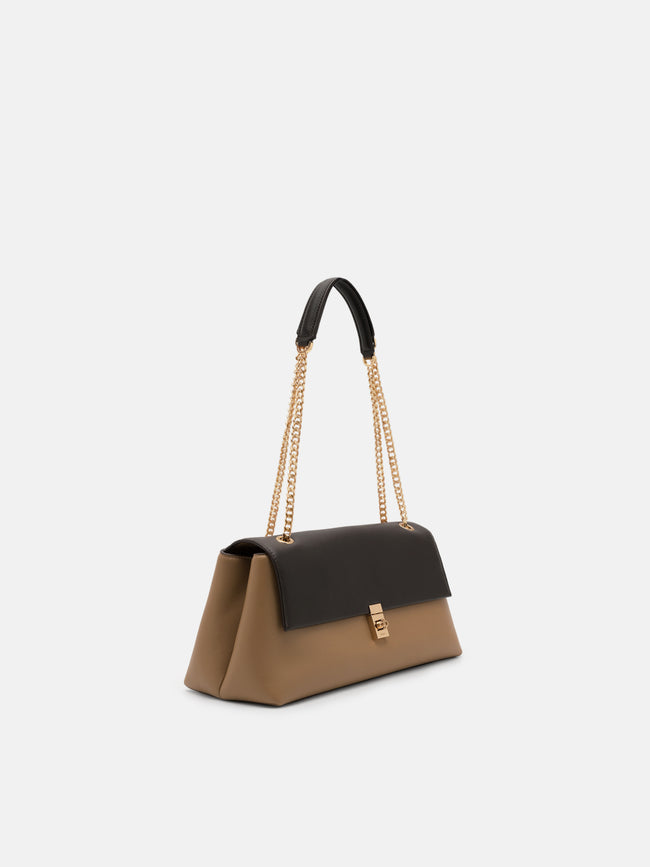 PEDRO Leather Foldover Bag-Multi