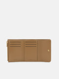 PEDRO Leather Tri-Fold Wallet - Camel