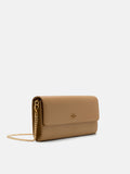 PEDRO Leather Bi-Fold Long Wallet - Camel
