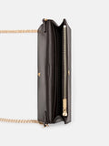 PEDRO Leather Bi-Fold Long Wallet -  Dark Brown