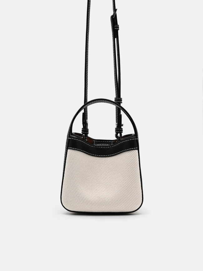 PEDRO Dana Canvas Pouch - Black Canvas