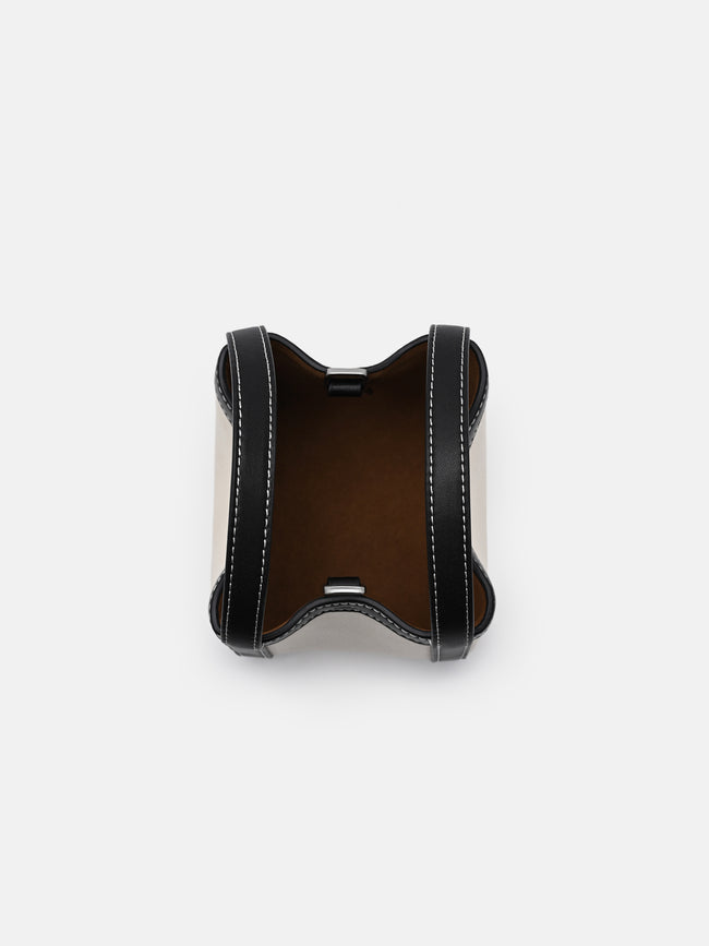 PEDRO Dana Canvas Pouch - Black Canvas