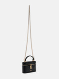 PEDRO Ari Leather Vanity Case - Black