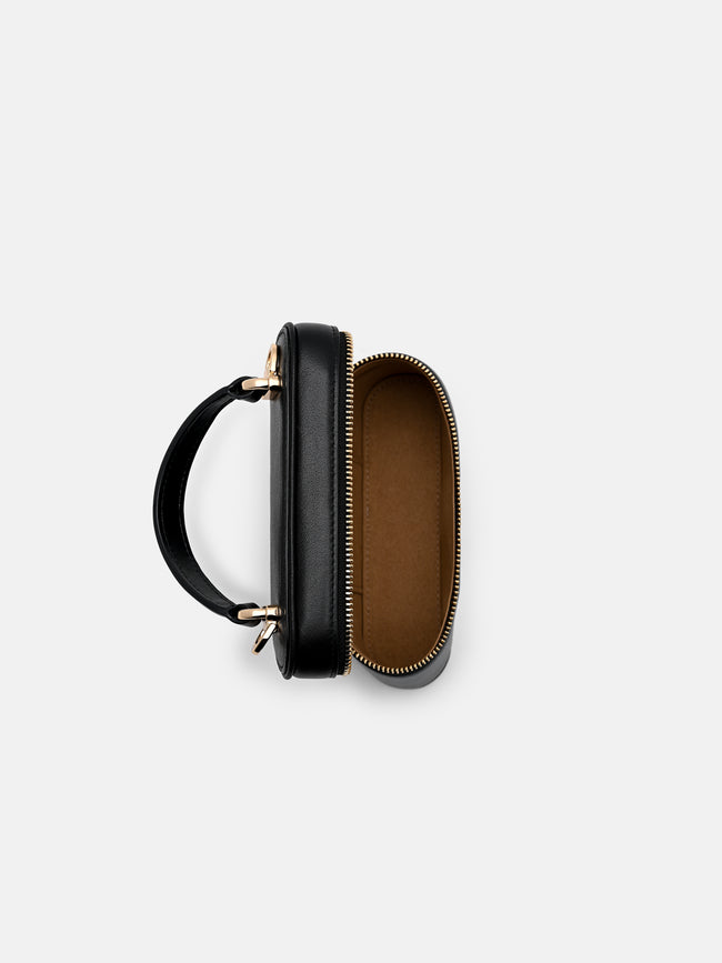 PEDRO Ari Leather Vanity Case - Black