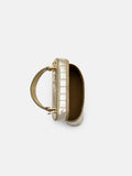 PEDRO Ari Leather Vanity Case - Gold
