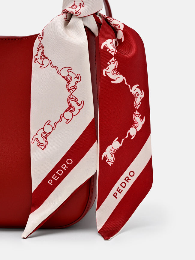 PEDRO Satin Horse Scarf - Multi