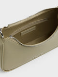 CHARLES & KEITH Women Lane Chain-Strap Shoulder Bag_Shell Grey