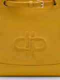 PEDRO Loli Leather Bucket Bag- Yellow