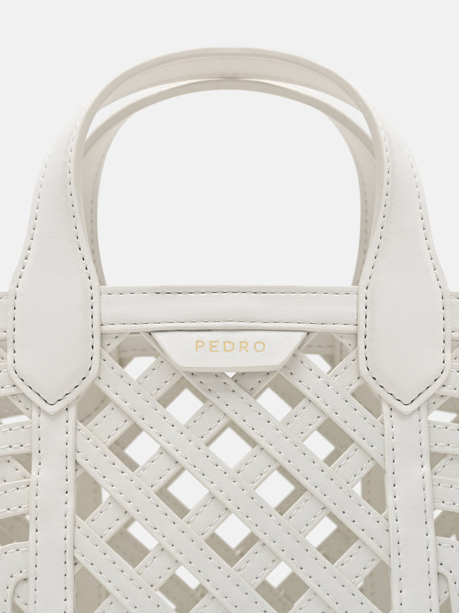 PEDRO Orion Woven Tote Bag - Chalk