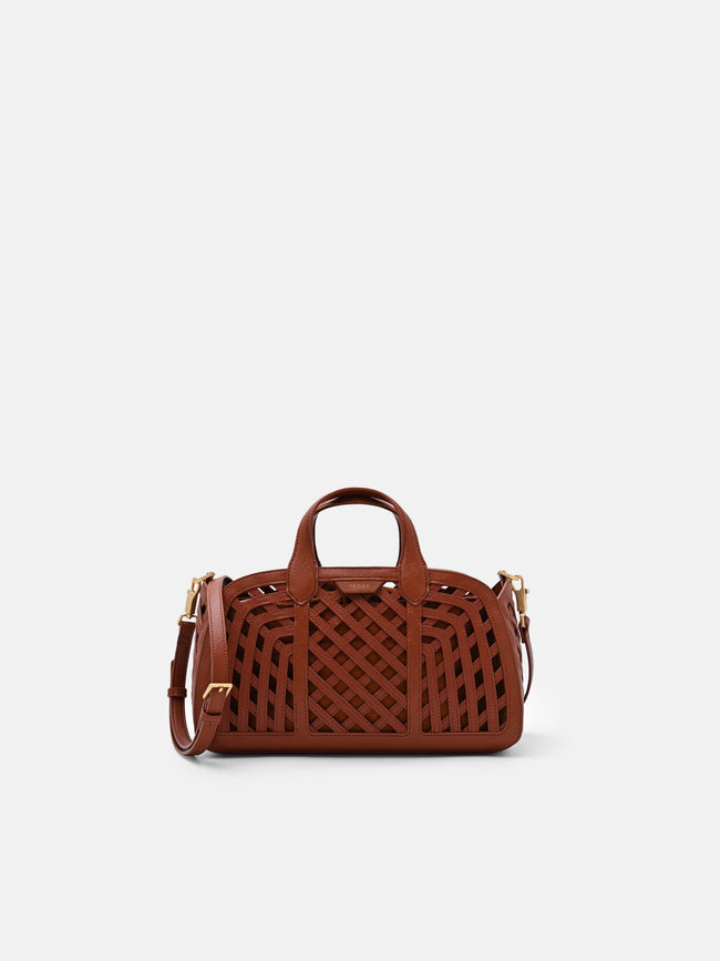 PEDRO Orion Woven Tote Bag - Brick