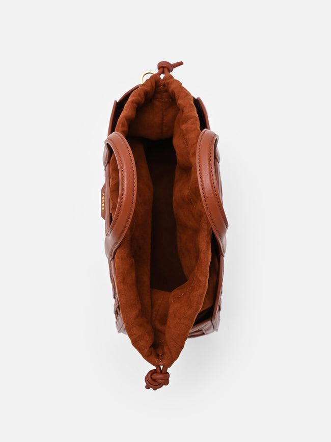 PEDRO Orion Woven Tote Bag - Brick