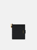 PEDRO Quilted Leather Bi-Fold Wallet - Black