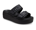 CROCS BROOKLYN SANDAL LOW WEDGE W