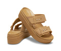 CROCS WOMEN BROOKLYN BUCKLE LOW WEDGE