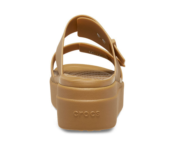CROCS WOMEN BROOKLYN BUCKLE LOW WEDGE