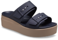 CROCS BROOKLYN SANDAL LOW WEDGE W