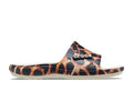 CROCS CLASSIC ANIMAL REMIX SLIDE BONE LEOPARD PRINT 207841-2Y4