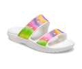 CROCS CLASSIC SPRAY DYE SANDALS