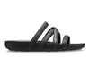 CROCS SPLASH STRAPPY SANDAL BLACK