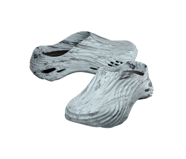 CROCS UNISEX ECHO WATERCOLOR MARBLED WAVE CLOG