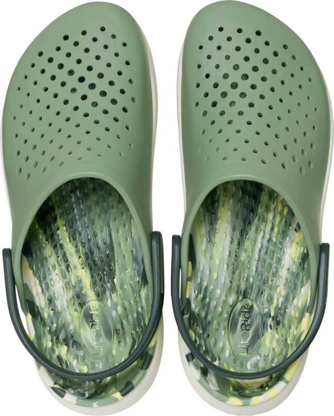 CROCS UNISEX INMOTION MARBLED CLOG