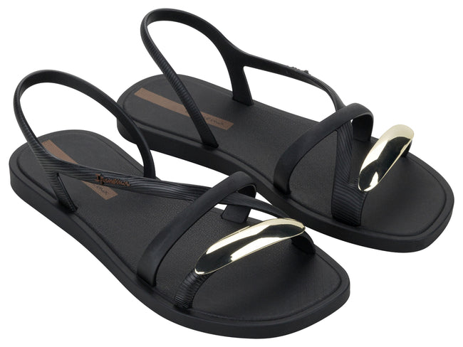 IPANEMA WOMEN GO CHIC FEM BLACK/BLACK/BEIGE 127350 Ipanema Adult