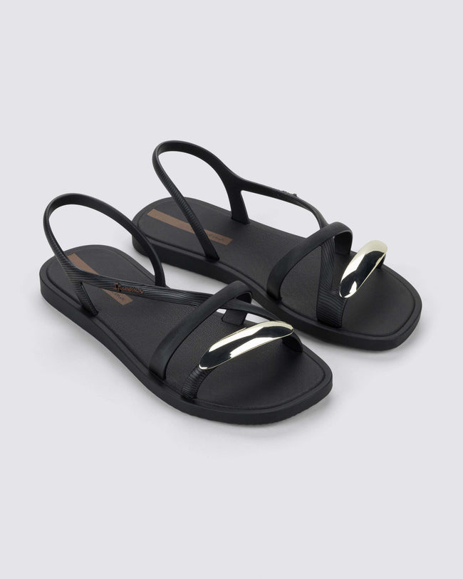 IPANEMA WOMEN GO CHIC FEM BLACK/BLACK/BEIGE 127350 Ipanema Adult