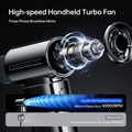Jisulife - Handheld Fan Life 9 ( 5000mAh ) - Chrome Edition