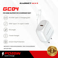GADGET MAX - GC04 20W Super PD Charger Set With Type-C To Type-C 60W Cable