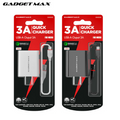 GADGET MAX - GM2020 Micro Cable Quick Charger Set (3A)